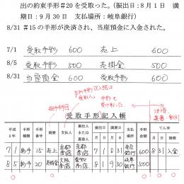 簿記3級レジュメ書込済(PDF・無料)(大熊先生)