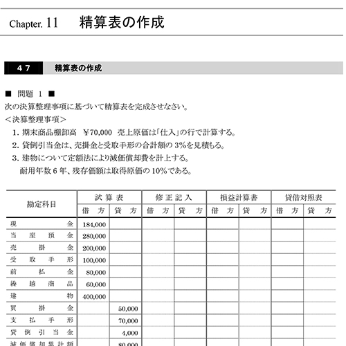 合格TV / 簿記3級問題集 問題と解答(PDF)(田畑先生)