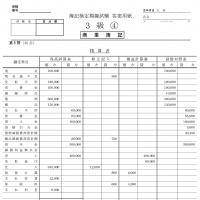 簿記3級模擬試験4回分　解説付き 【印刷用PDF】